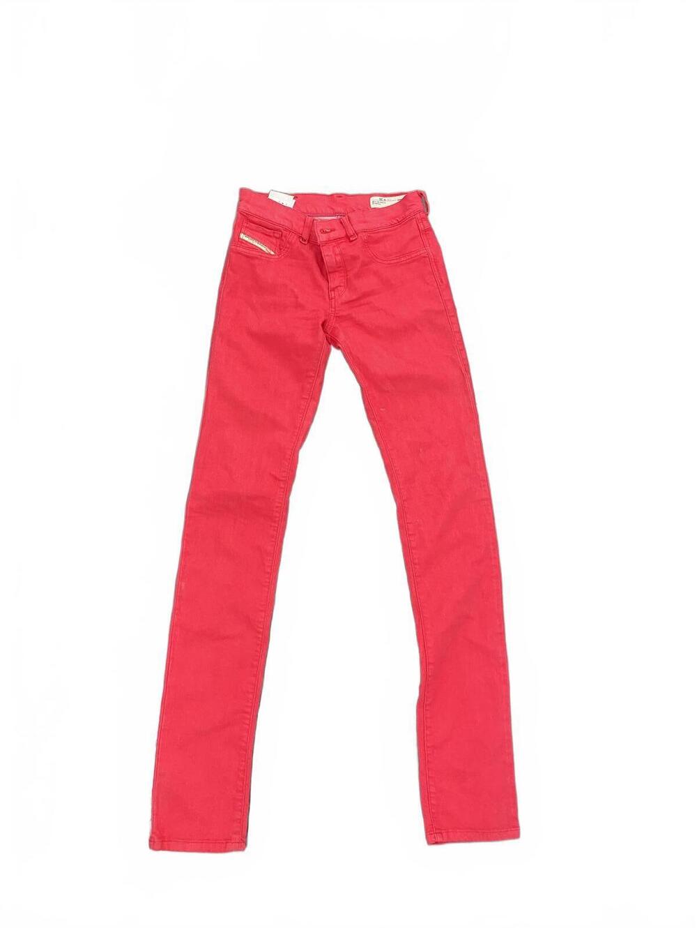 Y2k Diesel Red Skinny Jeans